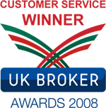 UK Broker Award Winner for Customer Service