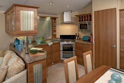 The Willerby Aspen's kitchen