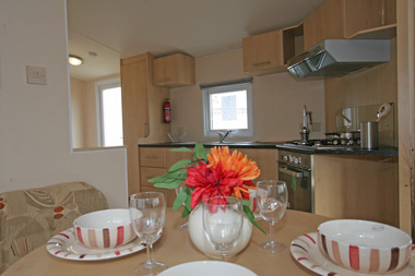 Dining kitchen in the Thornham