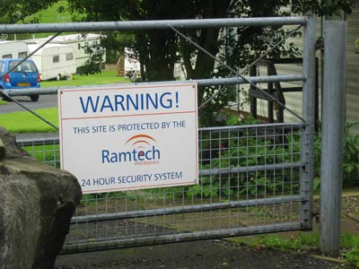 Warning! This site is protected by the Ramtech 24 hour security system