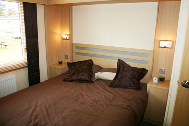 The Chamonix's double bedroom