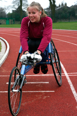 Paralympic hopeful Hannah Cockroft