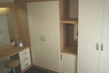 Fitted wardrobes in the Swift Moselle