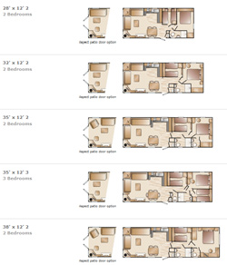 Swift Bordeaux Floorplans