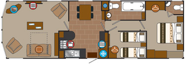 Willerby Winchester Mk 4 floorplan