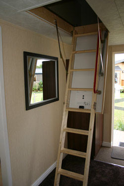 Willerby Ridgewood loft ladder