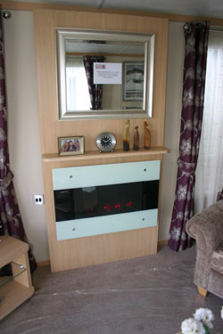 Carnaby Rosedale Static Caravan Fireplace