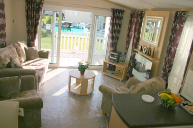 Carnaby Rosedale Static Caravan Lounge