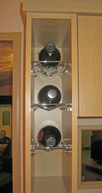 ABI Kentmere wine rack in the kitchen