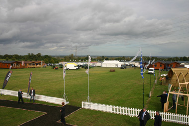 Lawns Show 2011 lodges