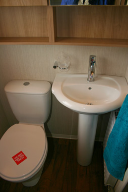 2012 Swift Bordeaux Toilet and Sink