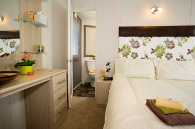 Delta Glade Static Caravan Master Bedroom