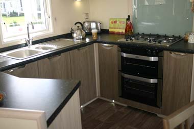 Carnaby Aspire Static Caravan Kitchen