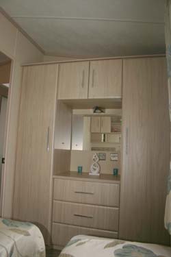 Carnaby Aspire Static Caravan Second Bedroom Wardrobe