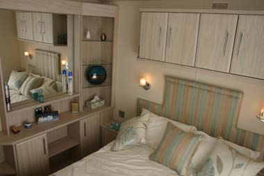 Carnaby Aspire Static Caravan Master Bedroom