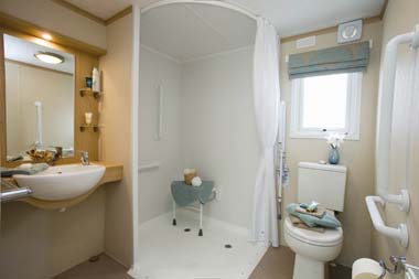 Pemberton Harmony Static Caravan Shower Room