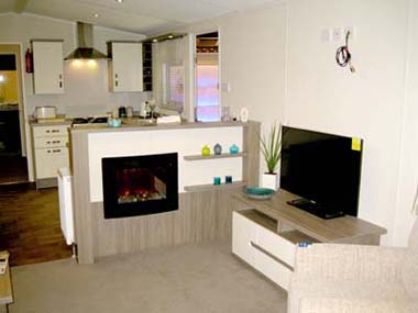 2013 Willerby Cameo lounge and kitchen
