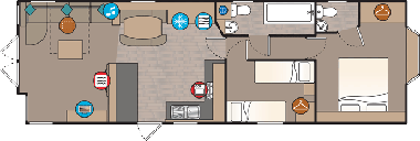 2013 Willerby Cameo 38x12ft floorplan