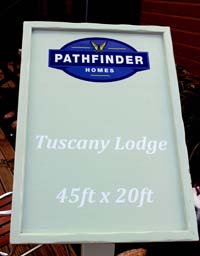 2014 Pathfinder Tuscany holiday lodge