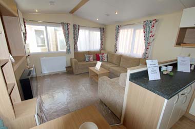 2014 Regal Regency Static Caravan Living Room