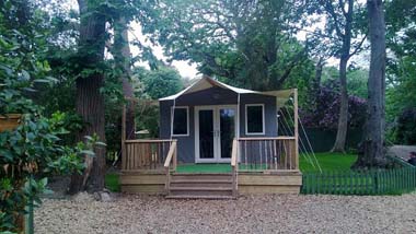 Hay Safari Tent exterior 