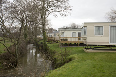 Dolphins River Park is situated close to the River Char