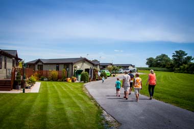 Holiday caravan park