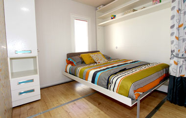 ABI Concept - A second double bed drops down