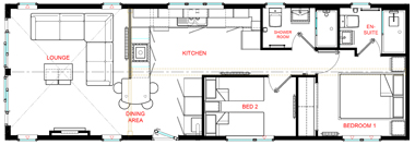 Wessex Contemporary Vue - Floorplan