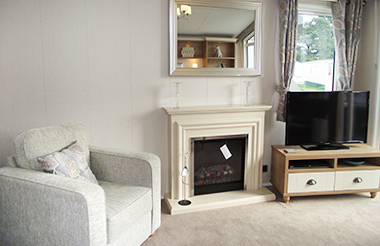 Willerby Vogue - Fire and TV