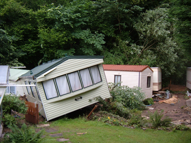 Complete guide on the effects of flooding to static caravans