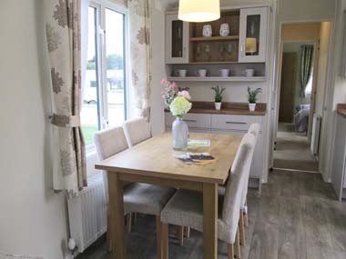 Willerby Winchester Dining Area