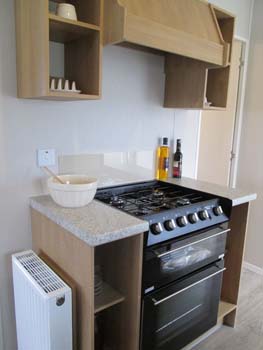 Willerby Vacation Kitchen Cooker Unit