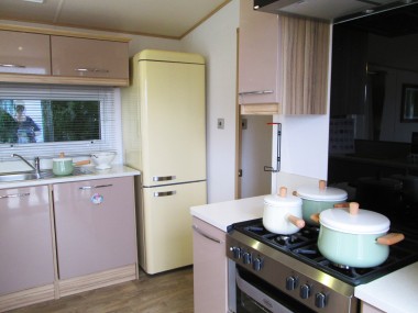 ABI Harewood kitchen hob and fridge