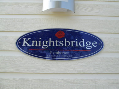 Pemberton Knightsbridge Sign