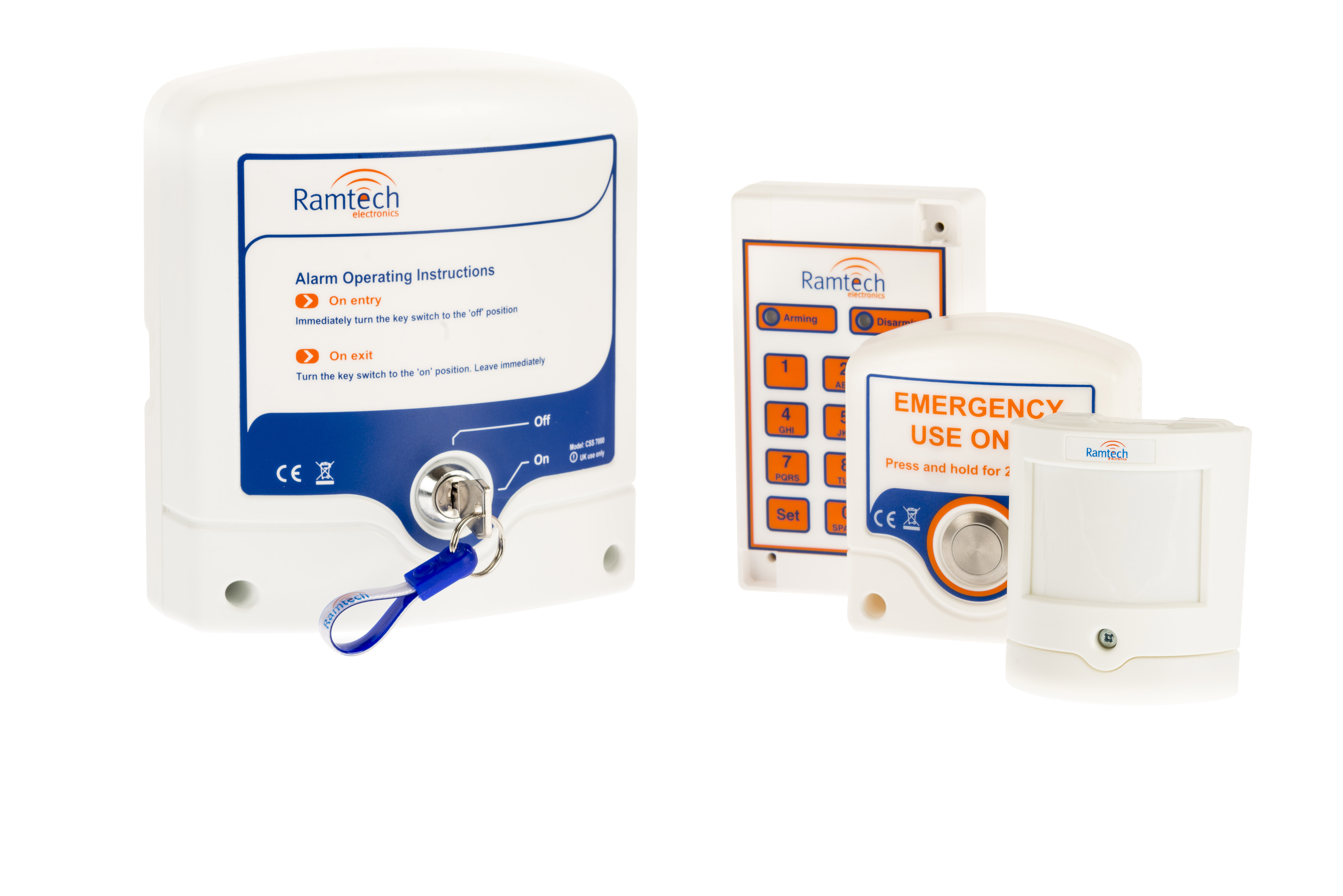 Ramtech holiday caravan alarm system