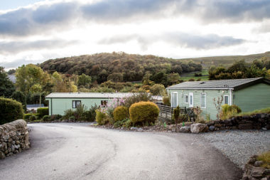 Yorkshire caravan park