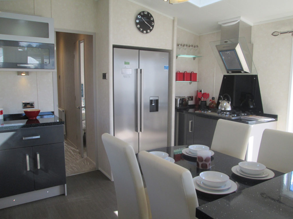 Carnaby Envoy kitchen and fridges