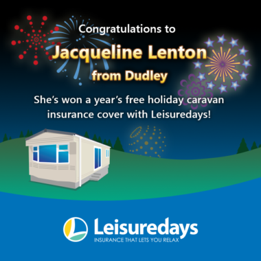 Leisuredays free holiday caravan insurance winner