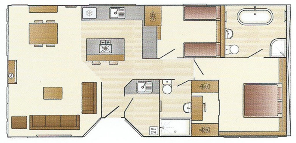 Swift Whistler Lodge Floor Plan