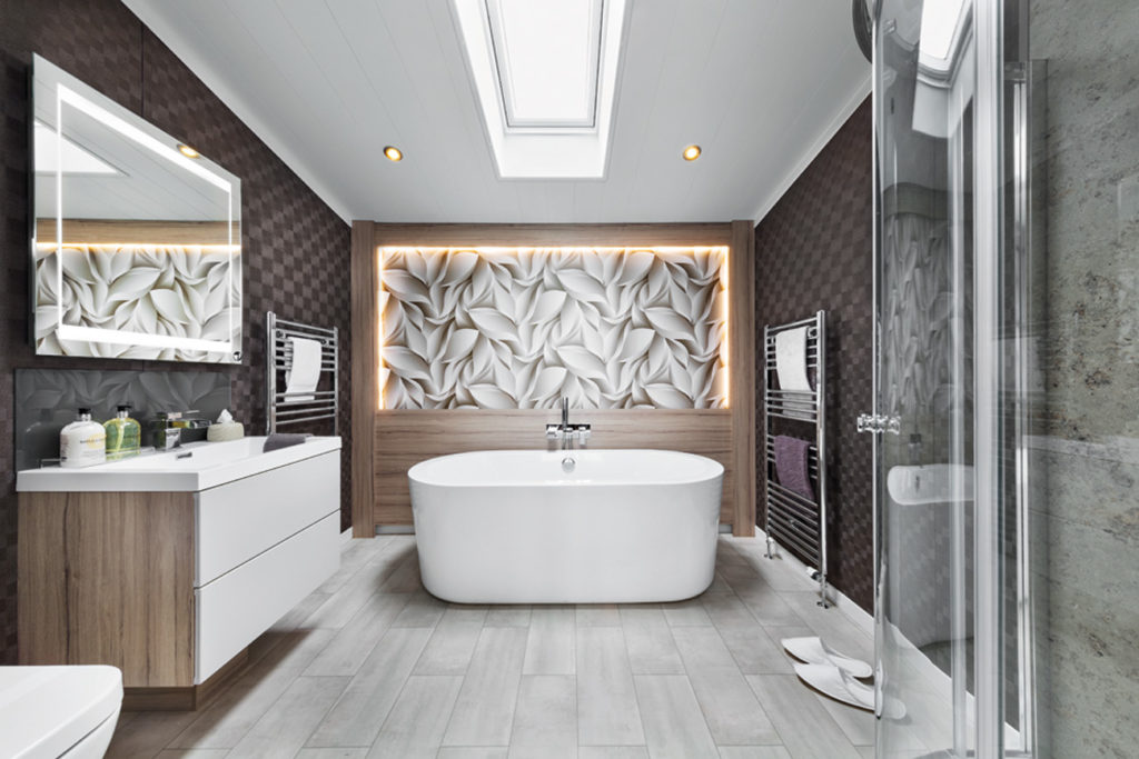 Swift Whistler Lodge Master Bathroom Wide