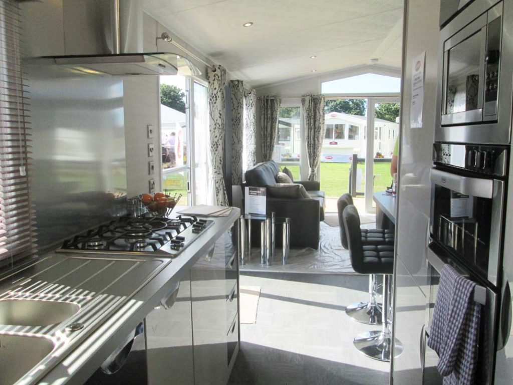 Carnaby Stamford Lodge Kitchen Through Lounge