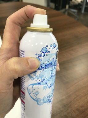 Cooling spray