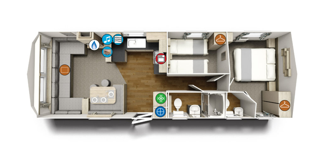 Willerby Lymington Floor Plan