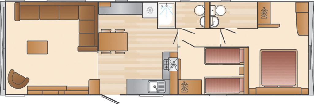 Swift Biarritz Floor plan