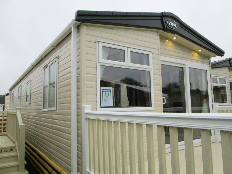 ABI St David static caravan Ext Right Elev