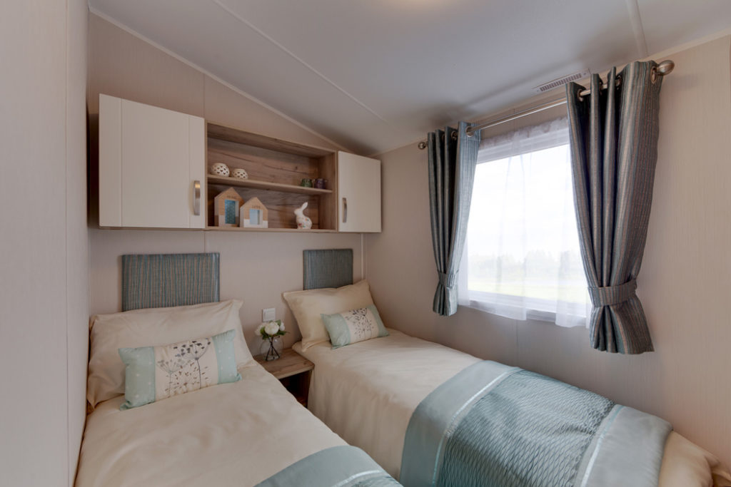 Willerby Skye Twin Bedroom