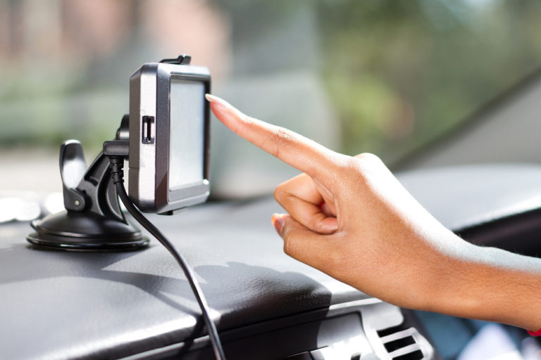 In-car sat nav