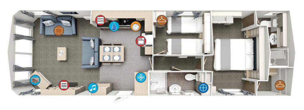 Willerby Sheraton Floor Plan