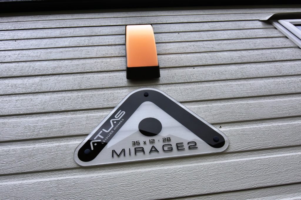 Atlas Mirage Static Caravan Badge